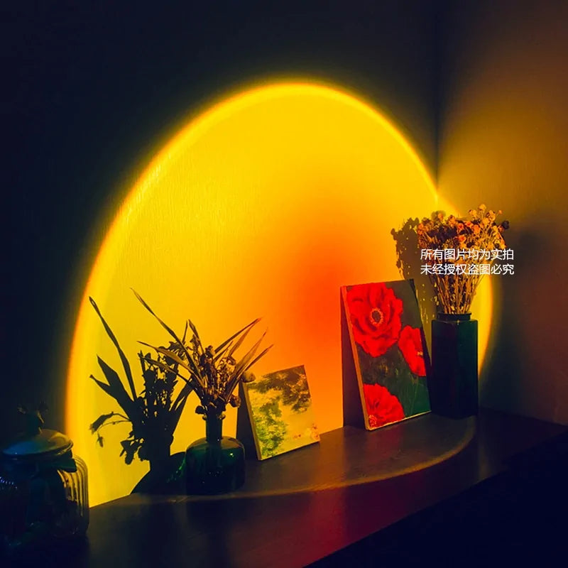 Sunset LED Projector Night Light